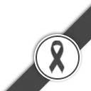 Black Ribbon Bottom Right